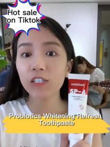 AZLA Probiotic Toothpaste Sp-4 Brightening Whitening Remove Tooth Stains Smoke Anti-bacterial Fresh Breath Gingival Protection Oral Care