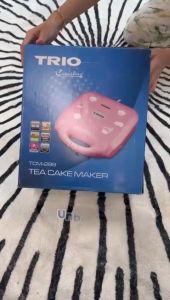 Trio Tea Cake Maker with Non-stick Coating Plate
