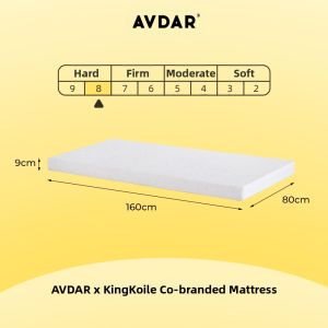 AVDAR | Extra Wide Wooden Baby Crib with Safety Rail Connectable Bedside