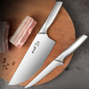 TINGLING | Butchers Manganese Steel Knife for Slaughtering and Butchering
