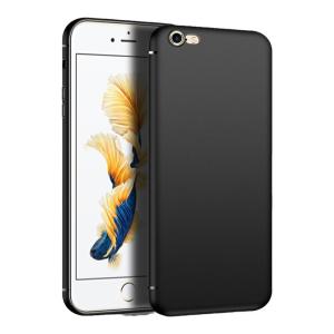 RISEOUS | Ultra-thin Matte Anti-fall Silicone Soft Full-coverage Protective Case Black