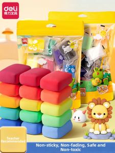 deli | Lightweight Non-Sticky Kids Play Dough for Handicraft DIY Suitable for Children School and Kindergarten
