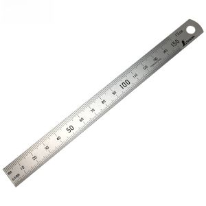 เครื่องมือวัดความยาว SHINWA แผ่นเหล็กคาร์บอนกล้าหนาความแม่นยำสูง 15/30/100 เซนติเมตร 2 เมตร แผ่นเหล็กแผ่นเดียว