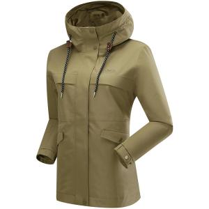 Jeep | Jeep Womens Outdoor Windproof Single Piece Fleece Lined Travel Jacket Spring New Style Waterproof Breathable Sports Coat