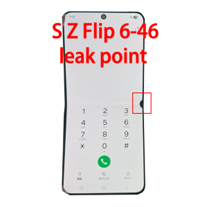 Point Line Defect AMOLED Display Touch Screen For Samsung Galaxy Z Flip6 SM-F741B SM-F741U Replacement No Frame