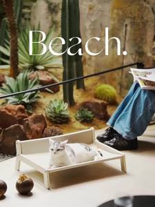 Dog Bed Sofa Cat Dog Bedding Soft Dog Bed House WashablePetMat Pet DogBed Mat Wooden Structure Is Strong Durable and Easy to Care 狗床