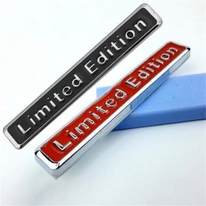 Logo Kim loại 3D chữ Limited Edition Phiên bản giới hạn