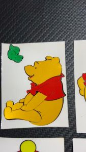 STICKER POOH CUTTING STIKER WINNIE THE POOH BERKUALITAS