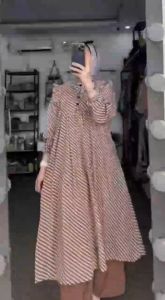 K-FASHION Tunik Atasan & Bawahan Wanita Terbaru Modern Simpel Elegan