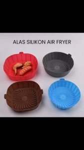 Alas Air Fryer Loyang Silikon Anti Lengket Tahan Panas Reuseable TCK91951