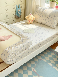 KAMONI | Student Dormitory Fitted Sheet Cover Mattress Protector Set