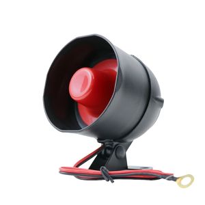 EGFirtor DC12V Alarm Siren Horn Security Alarm Siren Speaker Anti-theft Alarm Speaker For Burglar Alarm System