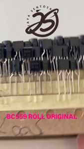 10 BUAH BC559 ROLL ASLI ORIGINAL KEC TRANSISTOR BC 559 ROLL ORI