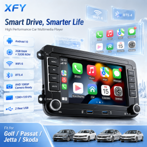 NEW Android13 Autoradio For Volkswagen Passat b6 b7 golf 5 6 Polo Jetta Skoda Car Radio Multimedia PlayerGPS WiFi RDS Carplay