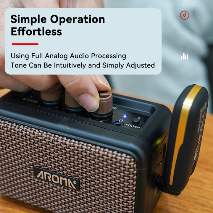 Mini Guitar Amplifier 5W Electric Guitar Amp Small Practice Guitar Amp