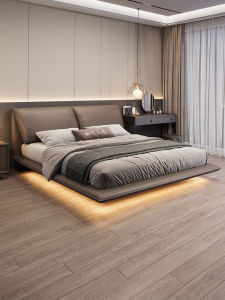 MEIZHAISHENGHUO | Elephant Ears Inspired Minimalist Double Bed 1.8m