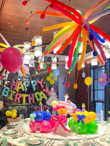 ETY | Colorful Outdoor Thick Fireworks Balloons for Birthday Decoration