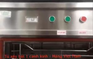 Tủ Sấy Bát Đĩa 1 Lớp Tủ Sấy 1 Cánh Kính 700L