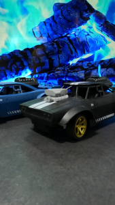 Mainan Mobil Remot Kontrol RC Sedan Retro Balap Muscle Car Batre Cas Asep