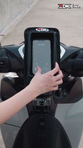[CHÍNH HÃNG] Túi treo đầu xe máy túi Grab ZDK K5 có vành chống chói