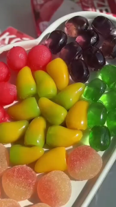 Peelable Fruit Gummy Candy - Fun 3D Peeling Experience Real Fruit Juice Soft & Chewy