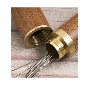 Bộ 12 Kim May Vá Mới Không Cần Xỏ Chỉ Có Dây Móc Trong Đuôi Mở Bằng Thép Không Gỉ DIY Dành Cho Người Lớn Tuổi Darning LAZYL