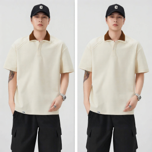 izzue | Trendy Short Sleeve Polo Shirt Male Thin Breathable Summer