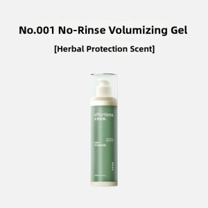 Oil Removing Itch Relieving Scent Eliminating Quick Drying No Rinse Volumizing Gel