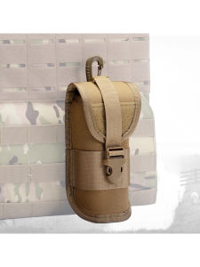 Tactical Portable Outdoor Sunglasses Bag Climbing Molle Weapon Case Durable Storage Pouch for Hiking And Running Men Women