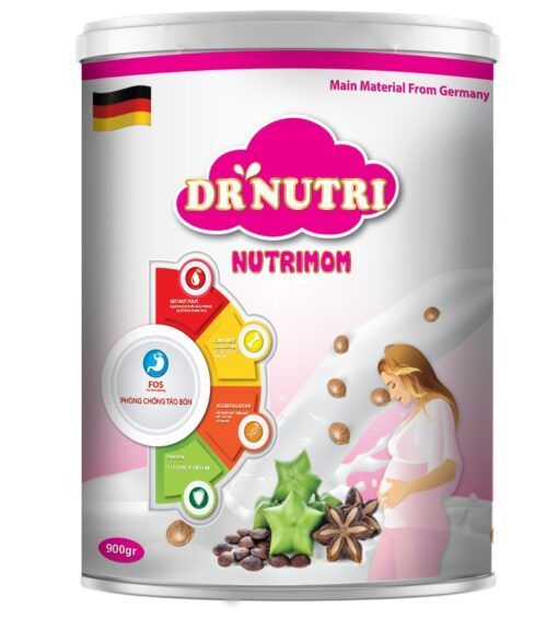 Sữa bột dành cho mẹ bầu Dr Nutri Mom 900g (