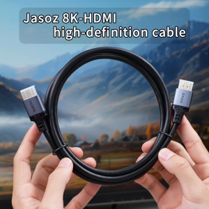 Jasoz 8K HDMI 2.1 Cable 8K/60Hz 4K/240Hz 3D Ultra HD High Speed 48Gbps for PS5 PS4 Splitter Switch 8K HDMI Audio Video Cable