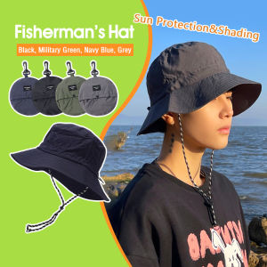 Foldable Camping Bucket Hat Woman&Man SPF 50 Packable Cap Portable Beach Hat Fishing Hat Fisherman Hat Jungle Hat Sun Hat Topi