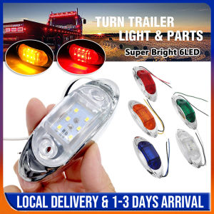 Flashing Light 12V/24V LED Side Front Marker Indicators Lights Bus Truck Caravan Moto Lamp Trailer Lorry Universal