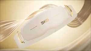 SKG GS500 Smart Waist Massager Heat Red Light Therapy 4-Zone Pulse Vibration Easy Use & Lightweight