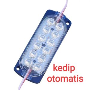 KEDIP Lampu led 12mata ultrasonic 24Volt (mobil&truck)