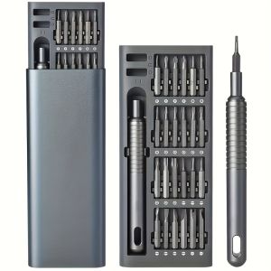 24 in 1 Digital Maintenance Precision Screwdriver Set with Portable Storage Box and Electronic Device Disassembly ToolComputer