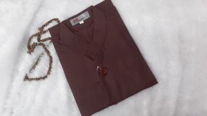 Baju Koko Habib koko Ammu tangan panjang Free Peci