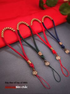 Dây Đeo Điện Thoại Ngắn Thủ Công Dây Đeo Cổ Tay Phụ Kiện Thời Trang Dây Đeo Phong Cách Cặp Đôi Dây Đeo Chống Rơi Dây Đeo Điện Thoại Phổ Thông