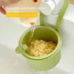 1pcs Sink Hanging Strainer Basket Creative Detachable Kitchen Garbage Filter Quickly Drain Easy To Clean