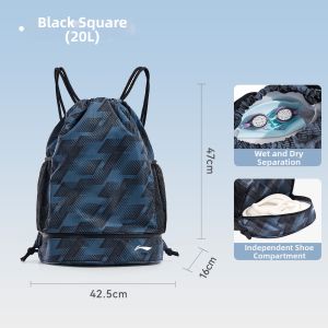 Li-Ning | Waterproof Wet-Dry Separation Large Capacity Sport Backpack