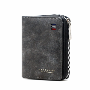 MENSPE Fashion Short Wallet Mens Retro Wallet Soft PU Multi-Functional Wallet Large Capacity Purse Multi-Card Position ID Credit Cards Holders Coin Pouch PU Leather Coin Bag Business Wallets