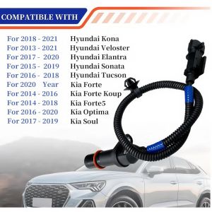 39180-2B030 Crankshaft Position Sensor for Hyundai Kona Veloster Elantra Sonata Tucson Kia 2014-2020