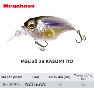 Megabass | Mồi Jig Dài Bán Kính Nhẹ