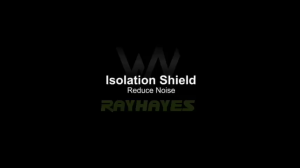 RAYHAYES Foldable Recording Studio Microphone Isolation Cover EVA High Density Sound Absorbing FoamPanel