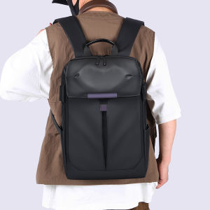 Waterproof Large Capacity Cycling Mens Computer Helmet Backpack Travel Bookbag Oxford Cloth Sports Outdoor Bag with Water Bottle Holder