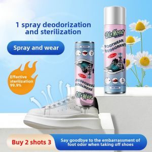 Deodorant Antibacterial Spray for Shoes And Socks Odor Eliminator Sweat Absorbent Breathable Fragrant Footpad for Men And Women
