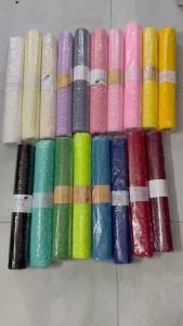 Lưới nhện gói hoa gói quà . 1 cuộn khổ 50cm dài 5met . Dùng gói hoa tươi  hoa sáp  hoa giấy  hoa vải ... phối phụ kiện gói quà