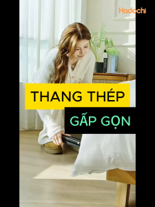 Thang Gấp Gọn Thông Minh Thang Ghế Thép Carbon Dày Cứng Cáp Thang 3 - 4 - 5 Bậc Tiện Lợi