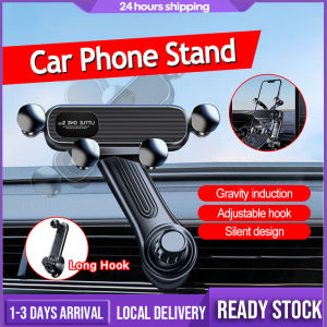 Car Air Vent Phone Holder Gravity Stand Clip Car Phone Mount Dashboard Holder Car Mobile Cell Phone Bracket Clip Compatible for All Phone 手机支架