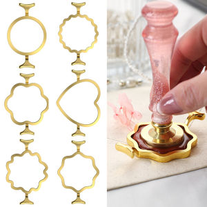 Wax Seal Metal Mold Round Flower Heart Shape For Card Making Wedding Invitation Birthday Gifts Decoration Scrapbooking Supplies